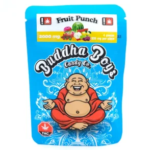 Buddha Bears Fruit Punch THC Gummies Buddha Bears Fruit Punch THC Gummies