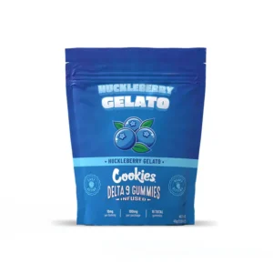 Cookies Huckleberry Gelato Delta-9 Infused THC Gummies Cookies Huckleberry Gelato Delta-9 Infused THC Gummies