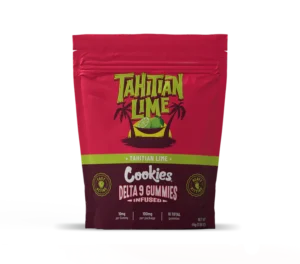 COOKIES Tahitian Lime 1000mg Cookies Tahitian Lime Delta-9 THC Gummies
