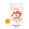 Jelly Georgia Peach THCA Live Sugar Blend Gummies