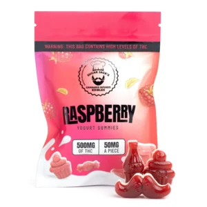 Sugar Jacks Raspberry Yogurt THC Gummies Sugar Jacks Raspberry Yogurt THC Gummies